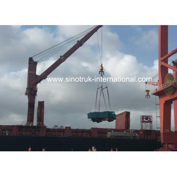 SINOTRUK HOWO A7 Construction Tipper Dump Truck 6 X 4 290HP In Blue Color