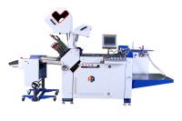 AOQI Largura máxima 570 mm Máquina de dobragem de papel de grande formato para folheto com empilhador de entrega