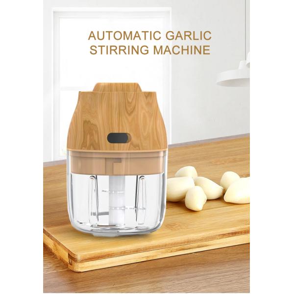 250ML Wireless Portable Electric Garlic Masher Household Kitchen Tools