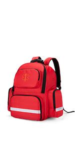 Emergency Medical Backpack 50L Responder Trauma Bag For EMT, Home Care Professional First Aid Kits Storage Medical Bag