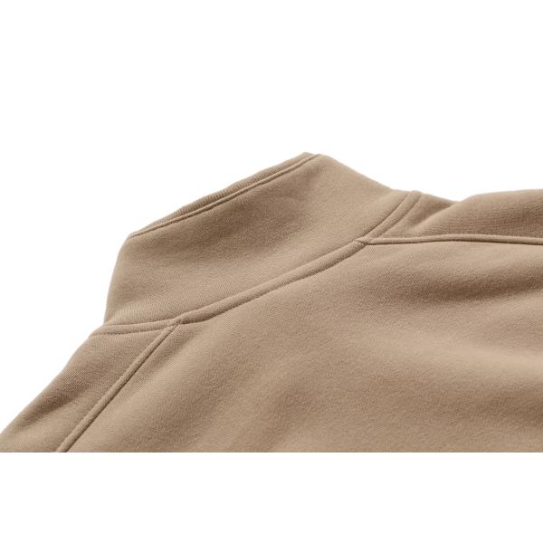 Зимний циппер Стоянка воротник Печатный черный бегун Мягкий 400г Полярный шерсть Толстый куртка мужской пуловер куртка с циппером