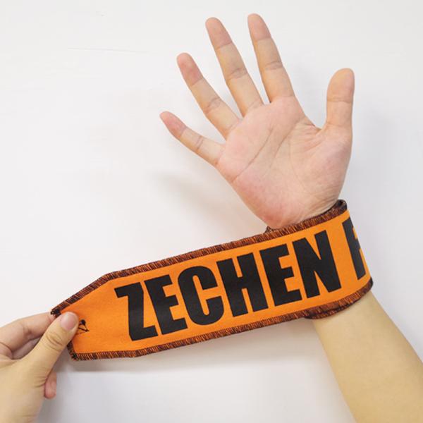 Strength Olympic Lifting Orange Wrist Wraps For Weightlifting Powerlifting