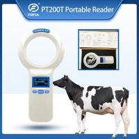 Animal RFID Microchip Scanner Ear Tag Reader 3AA Bateria Microchip Scanner para cães