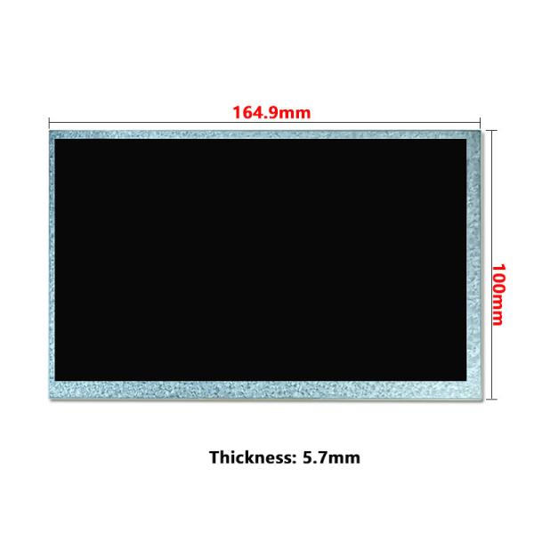 7.0 Inch TN Industrial TFT Display LCD High Resolution With RGB Interface