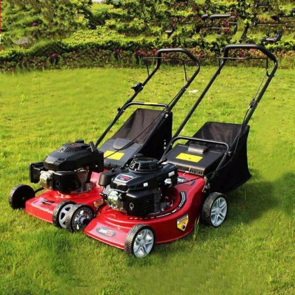 18 recoil Gasoline 4 Stroke Garden Lawn Mower Self Propelled grass trimmer grass cutter