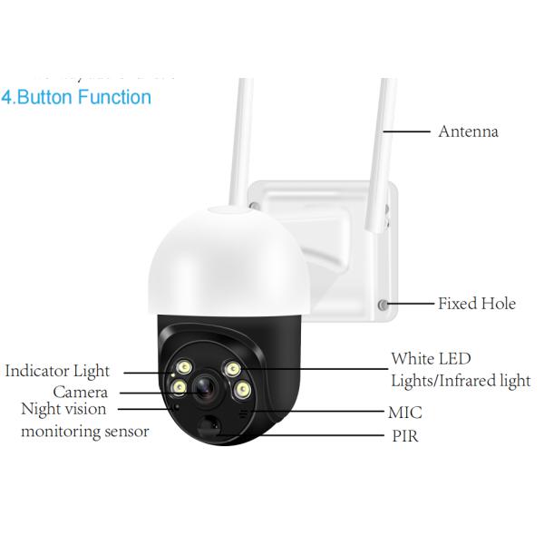 1080P Two Way Voice 4g Solar Ptz Camera Waterproof Cctv For Outdoor