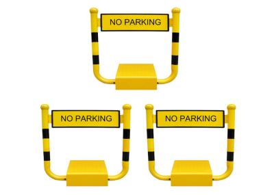 A3 3.0mm Steel Parking Space Lock 50m Remote Control