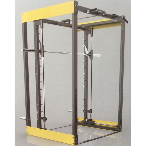 Gender-Neutral Gym Rack Multifunction Training with Foldable Squat Rack and Barbell Bar