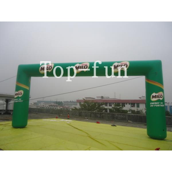 Large Grenn Inflatable Entrance Arch / Big Inflatable Arch For Rental / Inflatable Arch Pric China