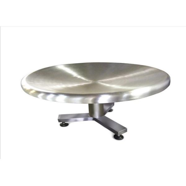 Stainless Steel Disc Feeder Silver Grey Color For Bag Package Food