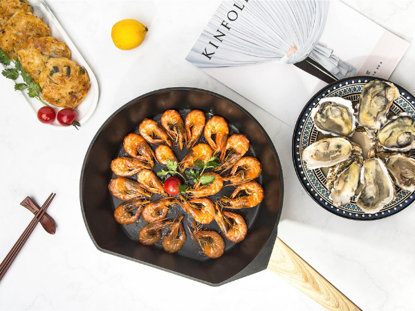 Сковорода Skillet литого железа SGS 10Inch OEM алюминиевая для варить высокой жары