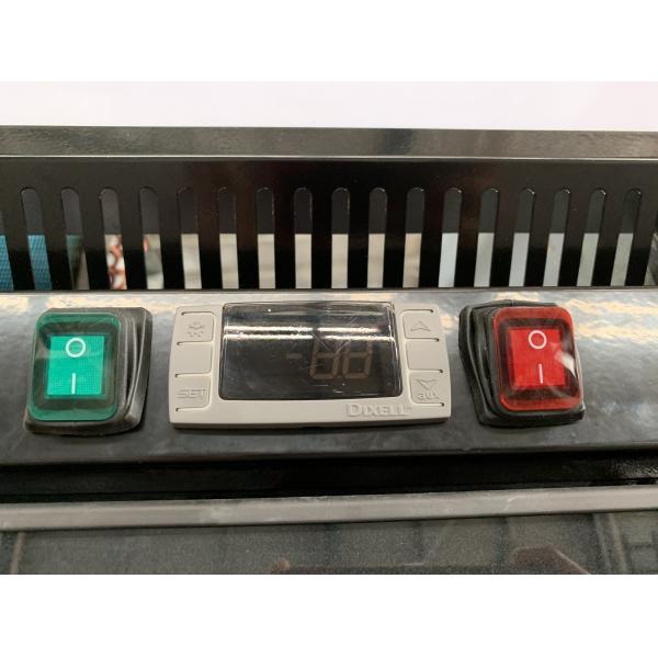 Охладитель двери R404a чистосердечный двойной стеклянный со стеклом Frost свободным низким e