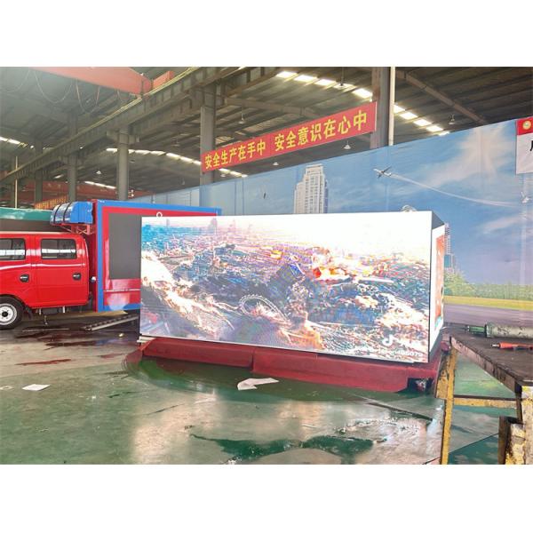 Outdoor Waterproof Mobile Truck Trailer Van Led Screen P4 Led Video Wall Panel For Advertising Music Festival Display