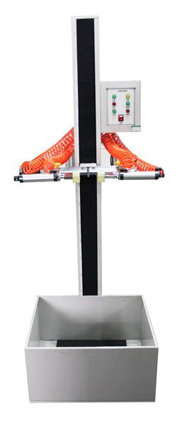 Height 300 ~ 1500mm Adjustable Mobile Phone Battery Free Drop Impact Testing Equipment
