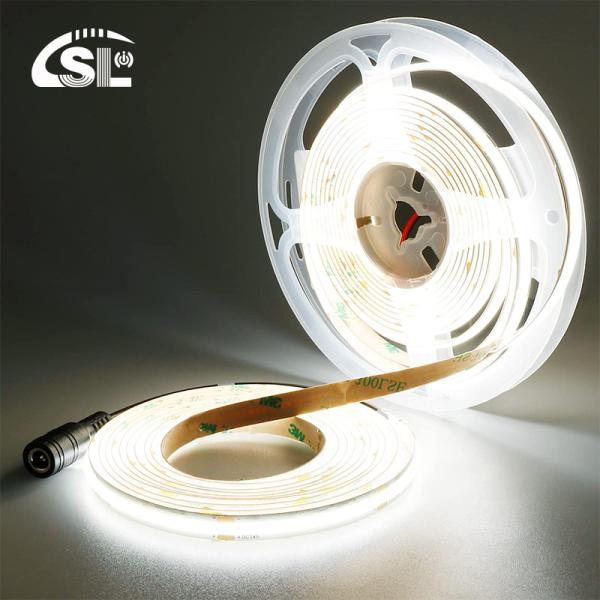 Светодиодный ленточный свет 8mm10mm 480leds 3000K4000K6500K Теплый натуральный белый гибкий свет COB