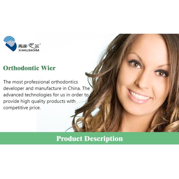 Ортодонтический TMA Archwire Круглый и прямоугольный для стоматологических материалов