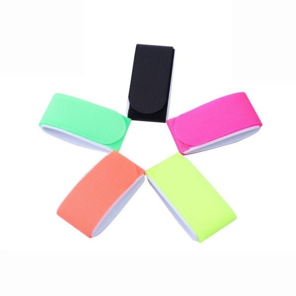 Nylon Black Snowboard Binding Skiing Fixed Strap Velcro Binding Comes with Black Green Pink Color Options