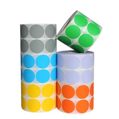 Blank Barcode Adhesive Thermal Paper Roll Waterproof Colorful 100x 150mm 4*6''