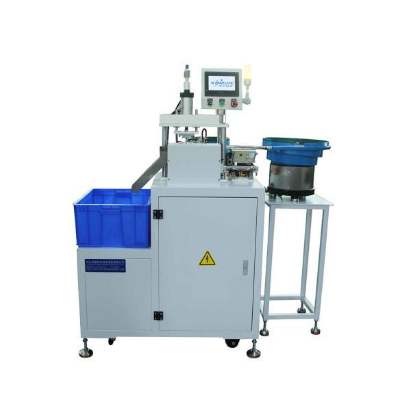 Plastic Seat And Nut Automatic Assembly Machine With Vibrating Bowl Feeding