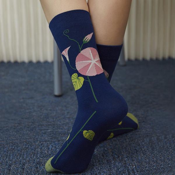 Custom Fashion Bamboo Crew Socks Unisex Anti Bacterial Bamboo Socks
