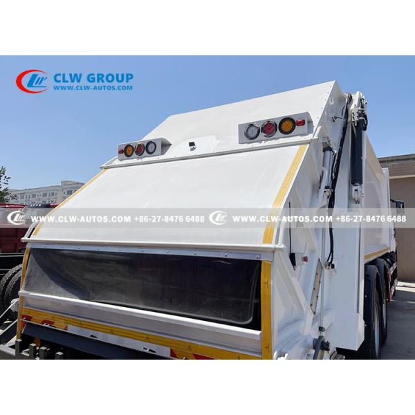 Тележка Compactor отброса санобработки Уилеров FAW 6X4 10 с отсеком для экипажа