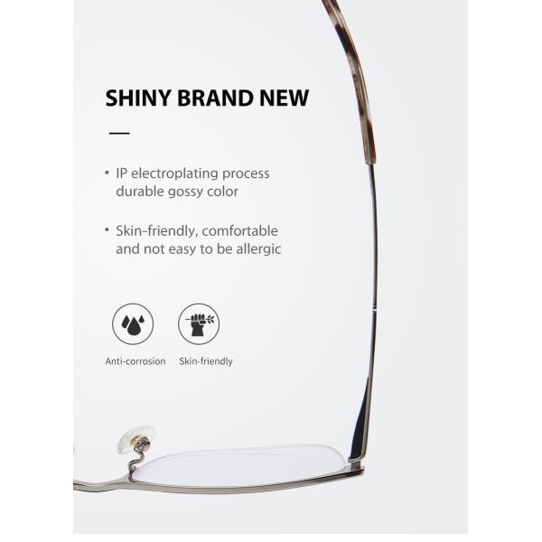 Половинные стекла рамки титана оправы Unisex для игры чтения компьютера