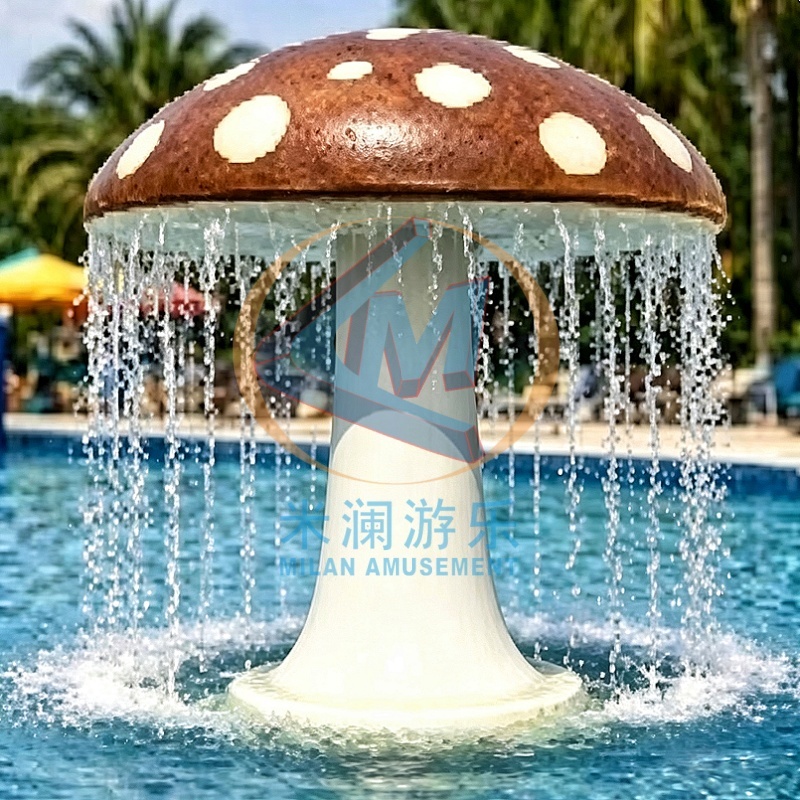Cartoon Animal & Character Water Spray – FRP Splash Pad Figures for Water Parks