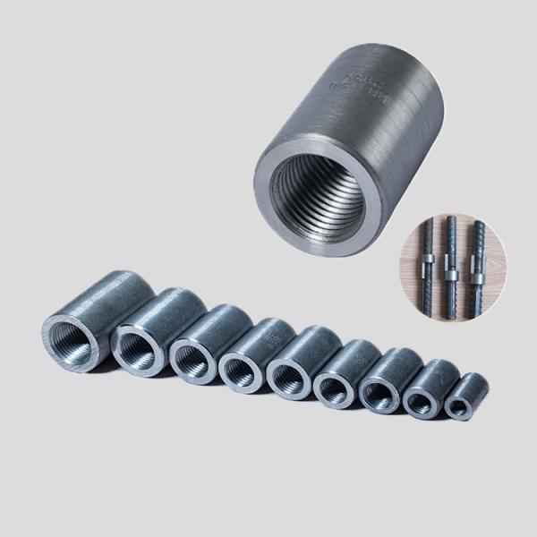 Column Female Threads Rebar Splice Connectors Forging Types Astm A615