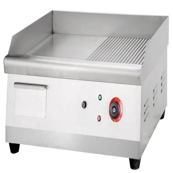 2Grille électrique de contact de 0,5 kW pour grille à semis en acier inoxydable