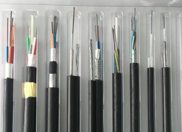 GYFTY53 Double Sheath Armored Outdoor Cable Non-Metallic Strength Member Fiber Optical Cable