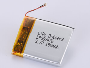 100mAh 3,7V литий полимерная батарея для стабильного и долговечного питания