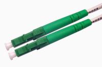 Corde de correction optique de fibre de LC/LC-APC (noyau duplex recto) à la transmission de vidéo et de données