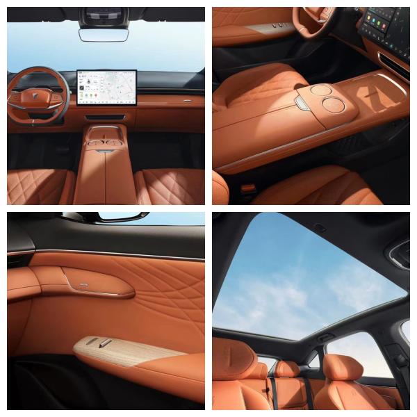 Экспорт Luxury Chang An EV Дипал Шенлан S07 Электромобиль внедорожник Новый энергетический гибридный автомобиль