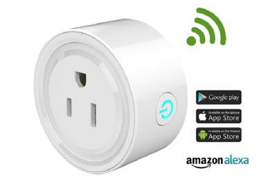Soquete esperto da tomada do ODM Wifi do OEM, tomadas espertas compatíveis de TUYA Google