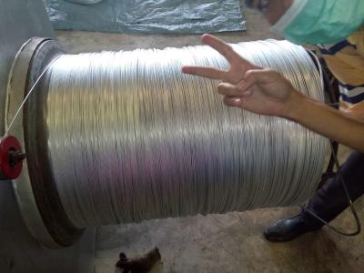 Máquina da galvanização do único fio eletro