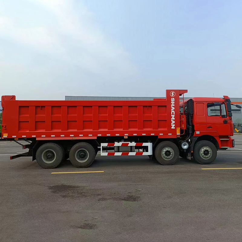 SHACMAN F3000 Reinforced 8x4 Dump Tipper Truck 400HP Euro II Model SX3315JU386 For Mining Construction Bulk Transport