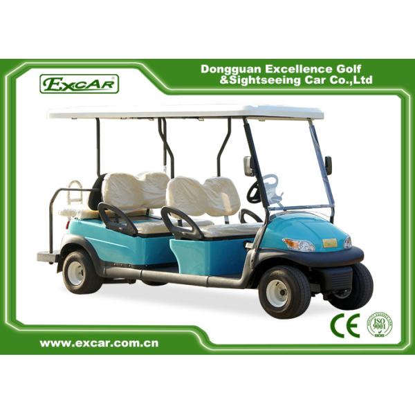 Trojan Battery Electric Golf Car , Six Passenger Street Legal Electric Golf Carts