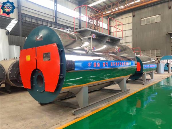 4 Ton Industrial Oil & Gas Fired Horizontal Steam Boilers Price For Rubber Industry