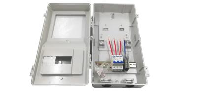 Polycarbonate H150.5mm 3 Phase Meter Cabinet Household Electrical Devices