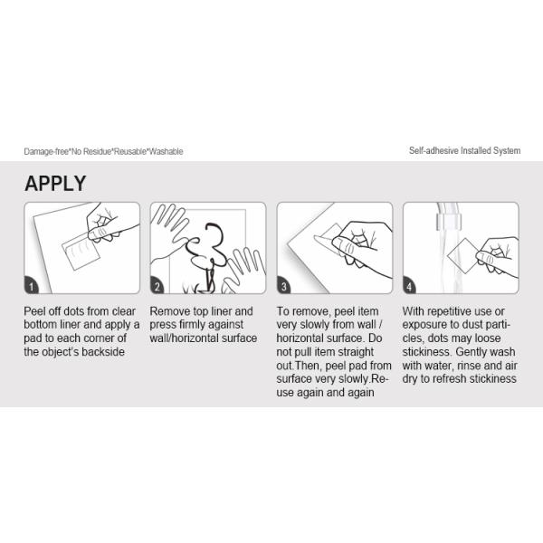 Акриловые высечки 3M VHB ленты планировщик наклейки клейкие листы 2,0 мм