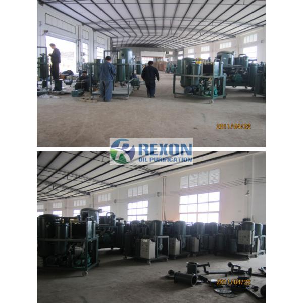 Free Water / Dissolved Water Removal Plant For Water Contaminated Oil 6000LPH TYA-D-100