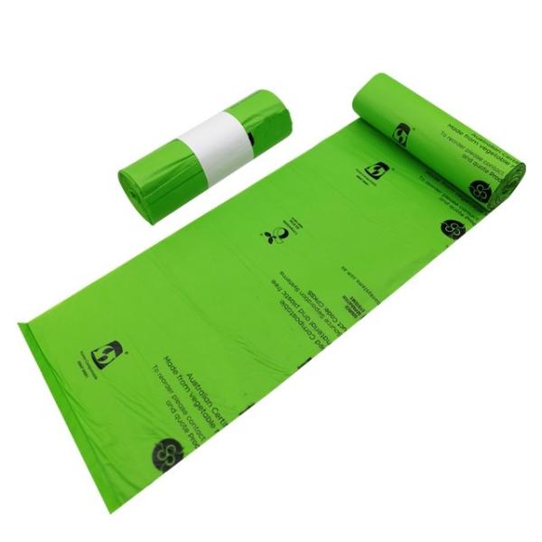 Manufacturing  corn starch based wholesale biodegradable 100% compostable bags on roll