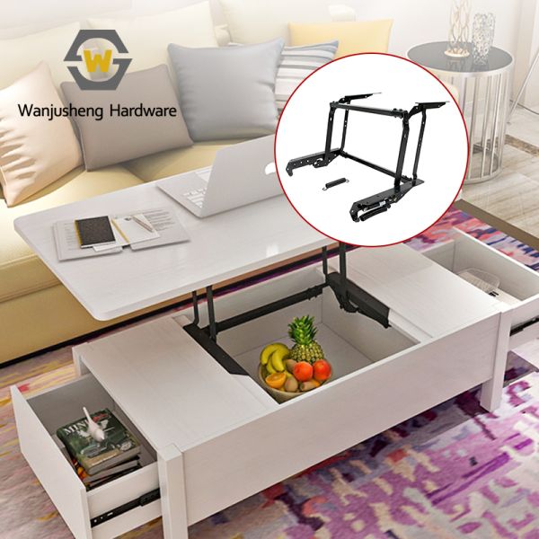 Lifting and Folding Hardware Iron Frame Coffee Table Dining Table Lifter - Multi-Functional Furniture Hardware Accessories