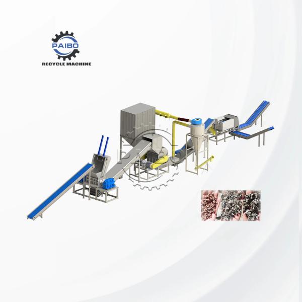 2024 Abandoned Metal Dismantling Plant for Environmental Waste TV Fridge Recycle Line