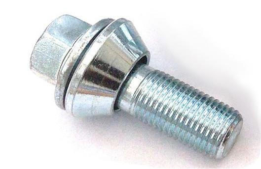 Alloy Wobble Wheel Bolts M12 X 1.25 , Variable Pcd Bolts 2 Mm Tolerance
