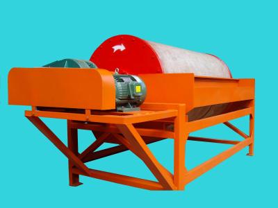 High Efficient Magnetic Separator Machine , Mineral Rare Earth Drum Magnetic Separator