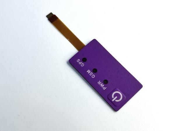 Tactile Rasied Buttons Metal Tactile Switch With Nicomatic Female Connector