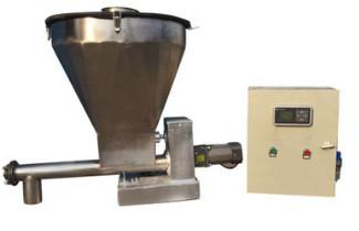 High Speed Single Screw Feeder , Loss In Weight Hopper Continuous Feeding