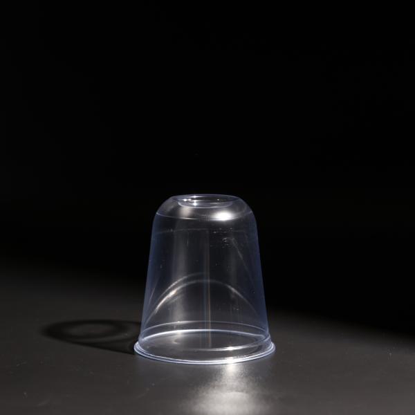 400ml Disposable Clear Plastic PET Cups With Lids For Takeaway Juice