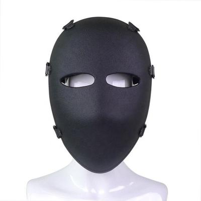 NIJ IIIA Bulletproof Face Mask Full Face PE Aramid For Safety Protection